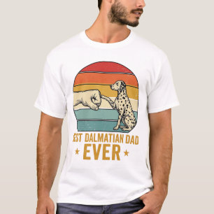 Best Dalmatian Dad Ever Vintage Fist Bump Shirt_1 T-Shirt