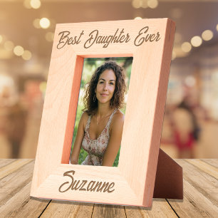Best Daughter Ever Personalised Etched Frames