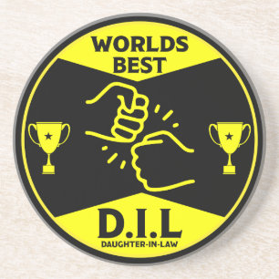 Best Daughter-In+law Gifts Coaster