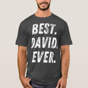Best David Ever Retro First Name Gift T-Shirt