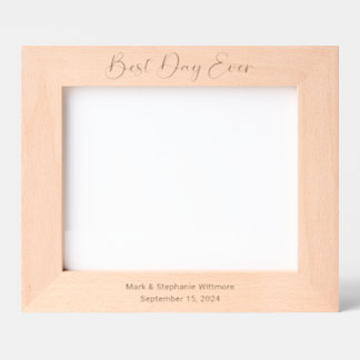 Best Day Ever 10x8 Customisable Photo Frame