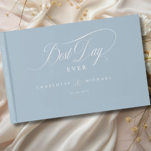 BEST DAY EVER! Elegant, Wedding Guest Book