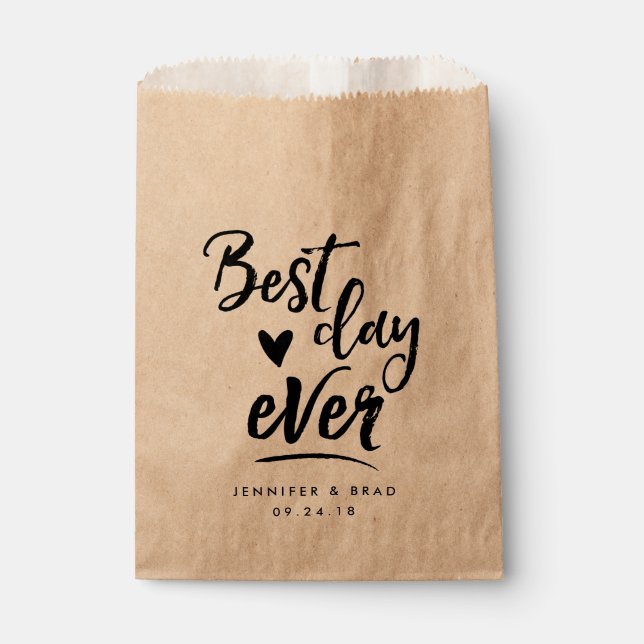 Best Day Ever Favour Bag (Front)