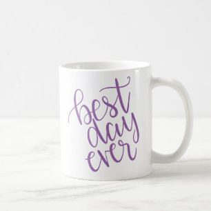 Best Day Ever Personalised Wedding Day Mug
