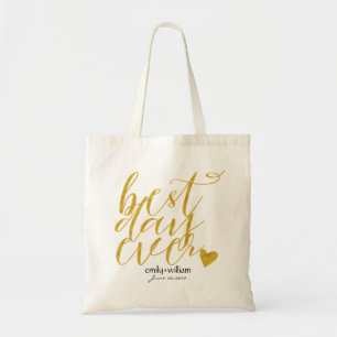Best Day Ever Wedding Welcome Gift/Favor2 Tote Bag