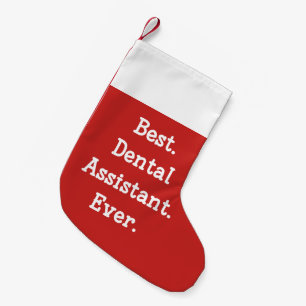 Best. Dental Assistant. Ever. Small Christmas Stocking