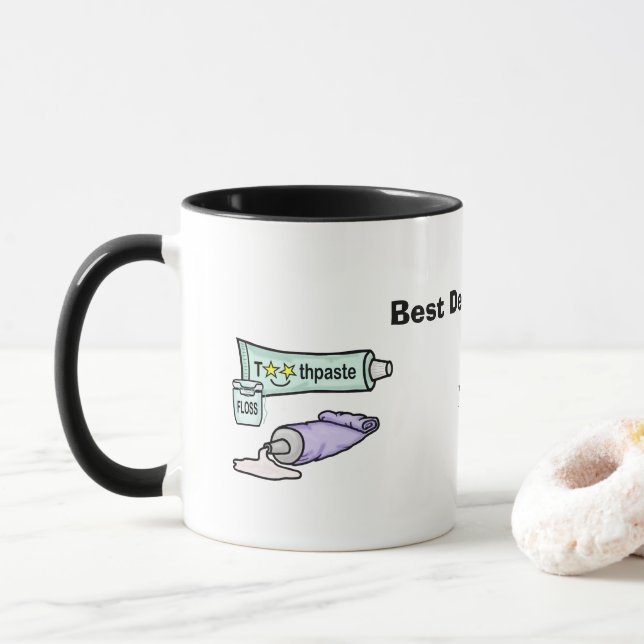 Best Dentist Ever Mug (With Donut)