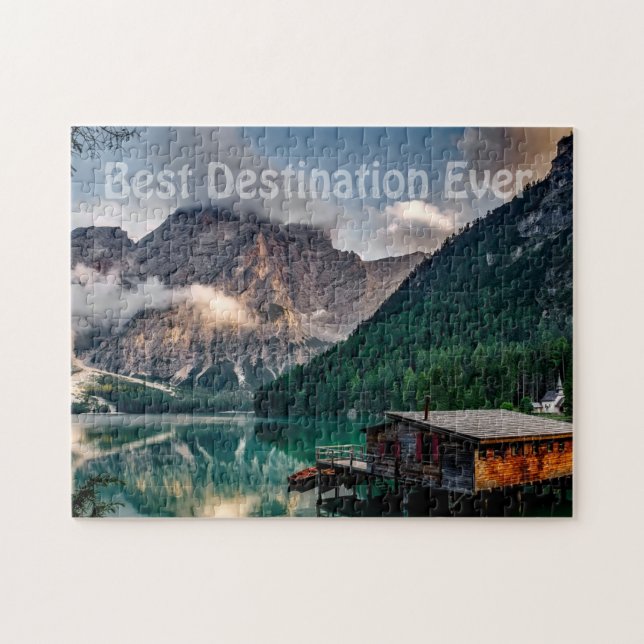 Best Destination Ever Custom Photo Jigsaw Puzzle (Horizontal)