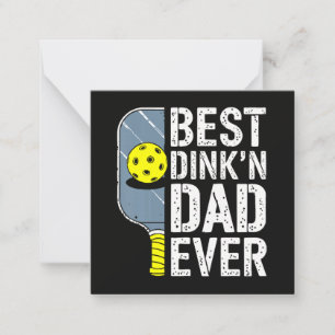 Best Dink'N Dad Ever Pickleball Card