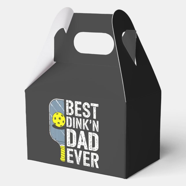 Best Dink'N Dad Ever Pickleball Favour Box (Front)