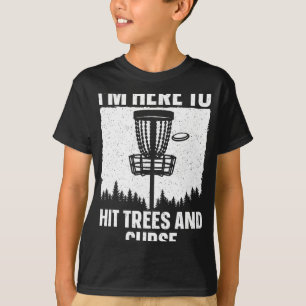 Best Disc Golf Art For Men Women Kids Disc Golfer T-Shirt