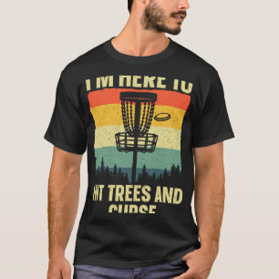 Best Disc Golf Art For Men Women Kids Disc Golfer  T-Shirt