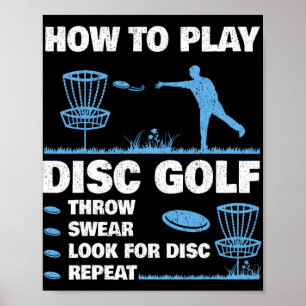 Best Disc Golf For Men Women Disc Golf Tournament Poster