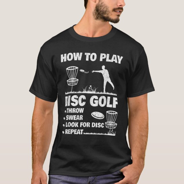 Best Disc Golf For Men Women Disc Golf Tournament  T-Shirt (Front)