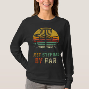 Best Disc Golf Stepdad Gift Step Dad Golfing Frisb T-Shirt