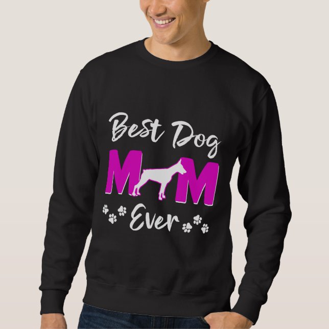 Best Doberman Dog Mum Ever Sweatshirt (Front)
