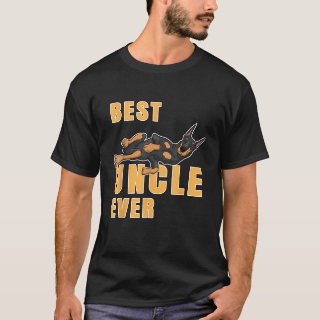 Best Doberman Uncle Ever Shirt (Front)
