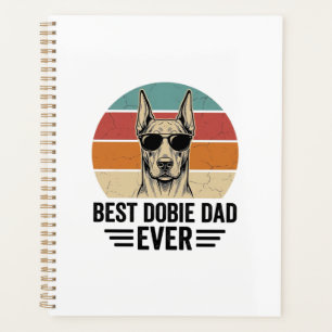 Best Dobie Dad Ever Vintage Doberman Shirt_1 Planner
