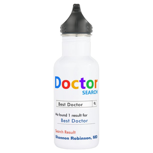 Best Doctor Award Search 532 Ml Water Bottle (Right)