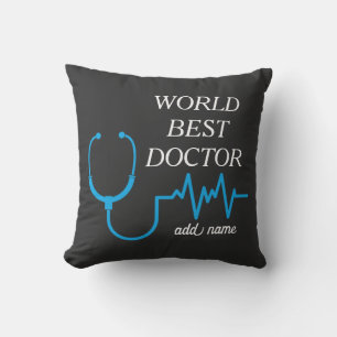 Best Doctor Ever Appreciation Personalised Gifts  Cushion