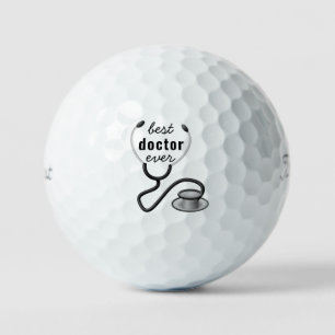 Best Doctor Ever Appreciation Thank You Doctor Golf Balls