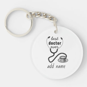 Best Doctor Ever Appreciation Thank You Doctor Key Ring