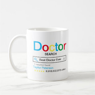 Best Doctor Ever Search engine Result With name Coffee Mug