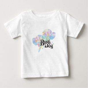 Best Dog "coloured" Baby T-Shirt