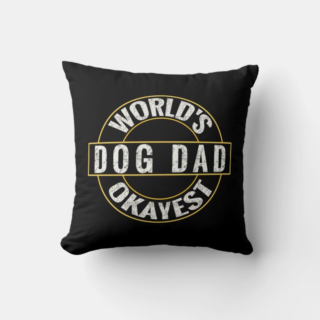Best Dog Dad Cushion (Front)