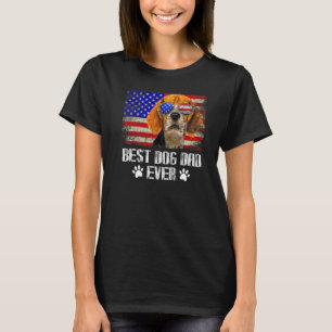 Best Dog Dad Ever Beagle Dog Father's Day T-Shirt