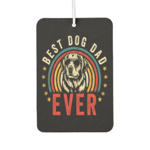 Best Dog Dad Ever Car Air Freshener