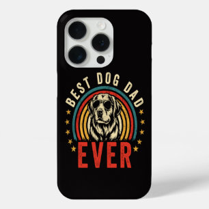 Best Dog Dad Ever iPhone 15 Pro Case