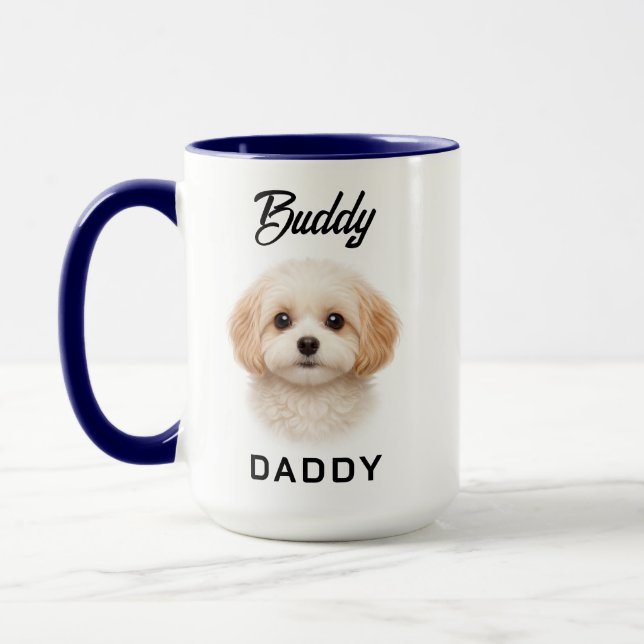 Best Dog Dad Ever | Custom Father’s Day Mug (Left)
