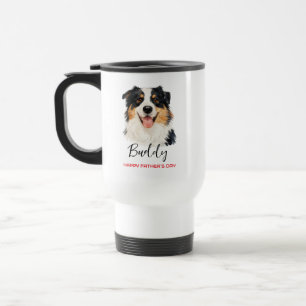 Best Dog Dad Ever Custom Father’s Day Travel Mug