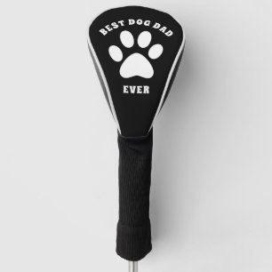 Best Dog Dad Ever Custom Text Personalised Golf Head Cover
