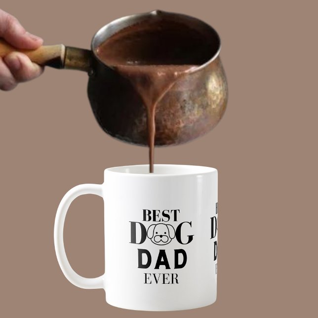 Best Dog Dad Ever, Dog Lovers Gift Coffee Mug (Creator Uploaded)