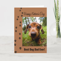 Best Dog Dad Ever Father's Day Dog Photo