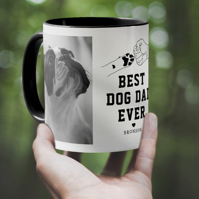 Best Dog Dad Ever Fist Pump Mug (Creator Uploaded)