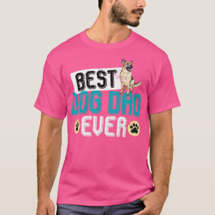 Best Dog Dad Ever German Shepherd T-Shirt