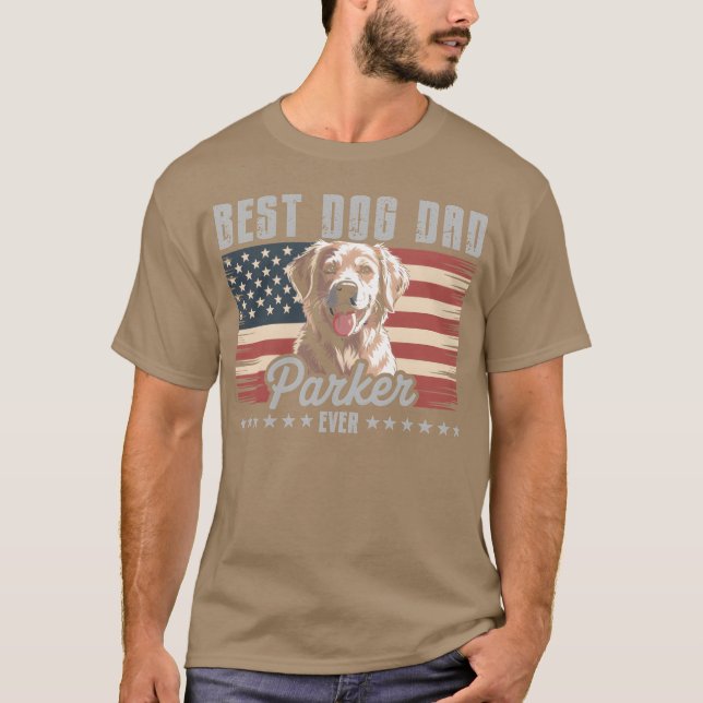 best dog dad ever gift T-Shirt (Front)