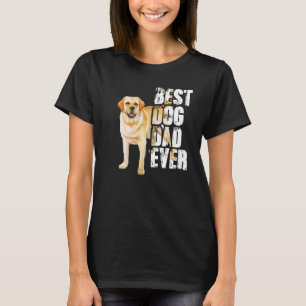 Best Dog Dad Ever Golden Retriever Dog T-Shirt