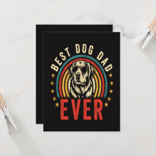 Best Dog Dad Ever Invitation
