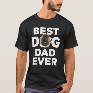 Best Dog Dad Ever Leonberger Lovers  T-Shirt