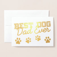 Best Dog Dad Ever Modern Paws Custom Pet Photo