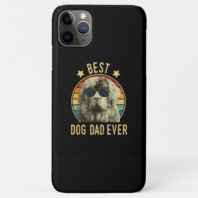 Best dog dad ever | newfoundland dad gift Case-Mate iPhone case (Back)