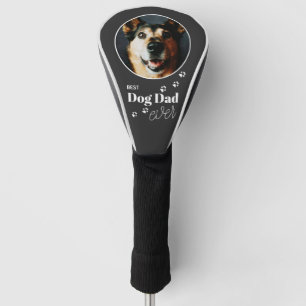 Best Dog Dad Ever Photo Golf Head Cover