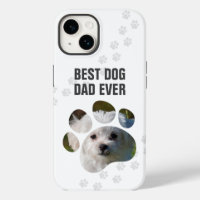 Best Dog Dad Ever Photo Paw Print
