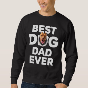 Best Dog Dad Ever Pitbull Sweatshirt