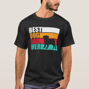 Best Dog Dad Ever pug for men T-Shirt