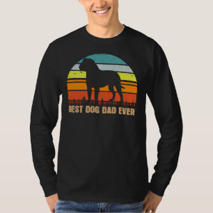 Best Dog Dad Ever Rottweiler Lover T-Shirt